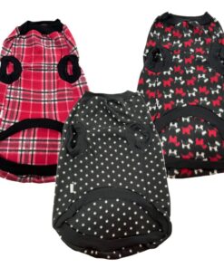 Pet Dog Warm Winter Fleece Baobabe Coats Set of 3 - New Collection