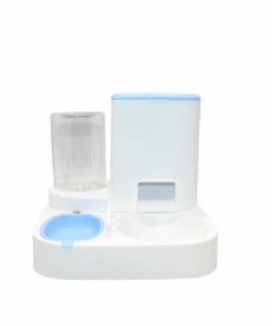 Pet Feeder And Water Dispenser, Food Dispenser - Blue