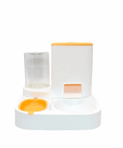 Pet Feeder And Water Dispenser, Food Dispenser - Orange