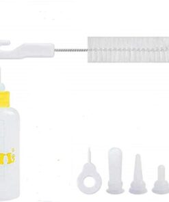 Pet Feeding Bottle Kit, Newborn Puppy Feeding Bottle Kit for dogs/cats-YLW