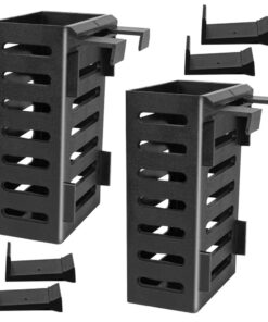 Pet Fish Aquarium Tank Mounted Aquatic Plant Holder Stand Set of 2 (13cm)