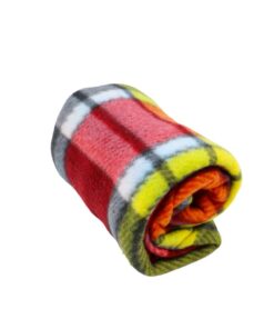 Pet Fluffy Fleece Blankets - Block Pattern