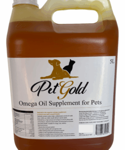 Pet Gold Omega Oil Supplement for Pets 5L