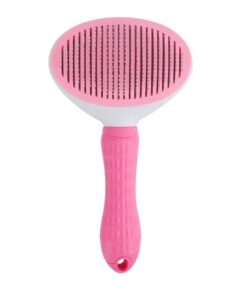 Pet Grooming Brush for Shedding, Grooming and Undercoat Removal - PINK