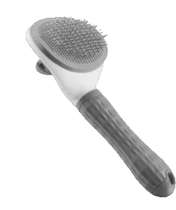 Pet Grooming Brush - Grey
