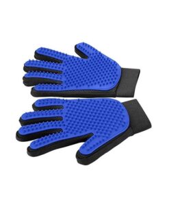 Pet Grooming Glove - Gentle Deshedding Brush Glove
