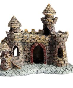 Pet Hobby Indoor Aquarium FishTank Castle Decoration (11.5cm)