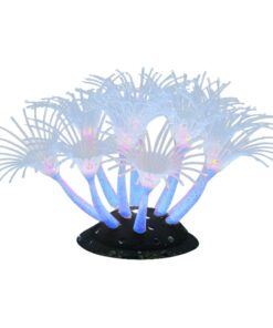 Pet Hobby Indoor Aquarium Glowing Coral For Decoration (13cm) - Blue