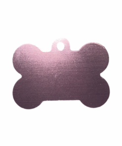 Pet ID Tag Blank For Dog/Cat Name Phone Number ID Tag Bone Shape -Meduim - Light
