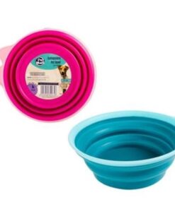Pet Mall- 2x Cat/Dog Collapsible Food/Water Bowl