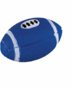 Pet Mall- Pet Dog Toy Rubber Football- Pack Of 2
