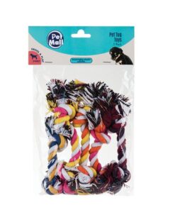 Pet Mall - Puppy Rope Toy - 5 Piece - Tug Chews - 20 Pack
