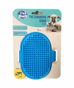 Pet Mall Soft Rubber Pet Grooming Glove