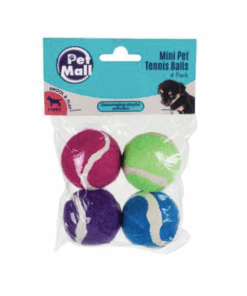 Pet Mall Toys - Mini Tennis Balls 4 Pack