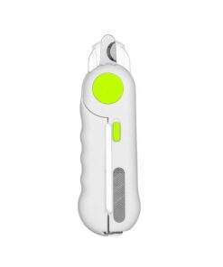 Pet Nail Clippers with LED Light Dog Nail Grinder Dog Cat Cutter-1 - Green