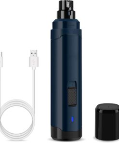 Pet Nail Grinder For Dog & Cat, Electric Rechargeable Nail Trimmer 2-Speed