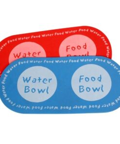 Pet Place Mat (Pink & Blue) Set of 2