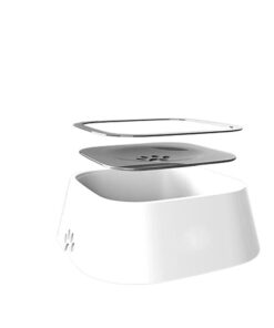 Pet Plastic Splash Proof Water Bowl Dispenser