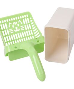 Pet Portable Cat Litter Shovel With Bucket