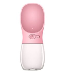 Pet Portable Dog Water Bottle - Pink