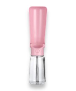 Pet Portable Folding Water Bottle 550ml - Pink
