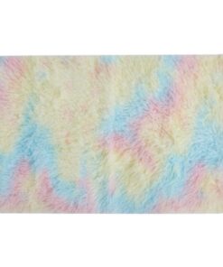 Pet Rainbow Super Soft Plush Dog Sleeping Mat - 2 XL