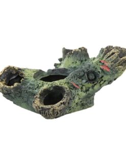 Pet Reptaile Aquarium Fish Tank Resin Trunk Driftwood Decoration (16cm)