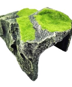 Pet Reptile Overhanging Arch Hideout Cave for Habitat Decor (23cm)