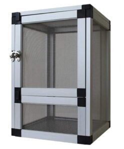 Pet Reptile Screen Cage Vivarium Breeding Box - 30CM