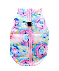 Pet Small Dog Puffer Jacket Winter Mini Coat - Print Collection