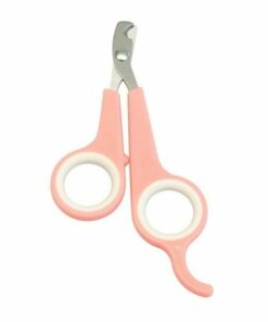 Pet Small Scissor Nail Clipper Trimmer Dog Cat - Pink