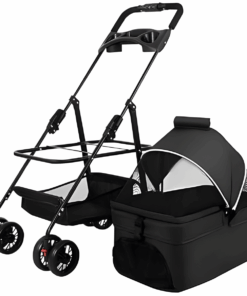 Pet Stroller For Small And Medium-sized Dogs Foldable For Going Out