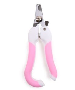 Pet Toe Dogs Cats Claw Nail Clippers Cutter - Pink