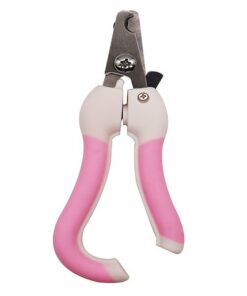 Pet Toe Dogs Cats Claw Nail Clippers Cutter - Pink - L