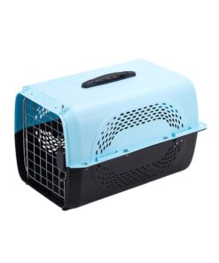 Pet Travel Carrier Box Pet's House-S size-60x37x37cm - Blue
