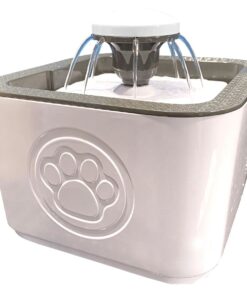 Pet Water Fountain in White