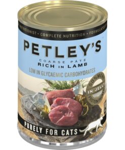 Petley's Cat Food Pate with Lamb 375g Pack of 12