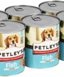 Petley's Dog Food Terrine with Ocean Fish- 6 tins x 775g