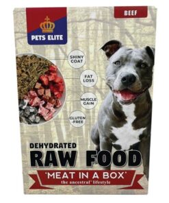 Pets Elite Dehydrated Raw Dry Food 2kg Beef