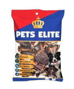 Pets Elite - Pigs Ear Strips - Dog Chews - 500G