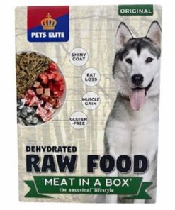 Pets Elite Raw Dry Dehydrated Food 2kg Original