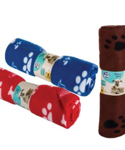 Pet's Fleece Blanket 90x150cm (Pack of 6)