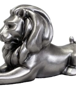 Pewter Lion Lying Gift