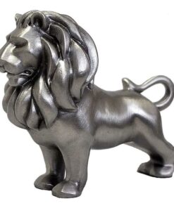 Pewter Lion Standing Ornament
