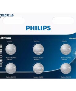 Philips Battery CR2032- 6 Pack