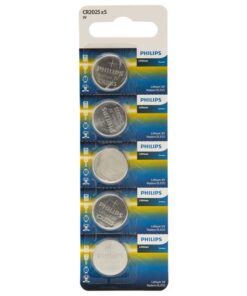Philips - CR2025 Lithium Coin Battery 3V 5 Blister