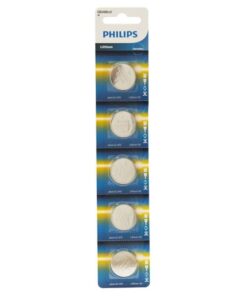 Philips - CR2450 Lithium Coin Battery 3V 5 Blister
