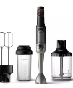 Philips Handblender 800W On-The-Go (Black)