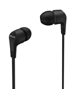 Philips TAE1105 In-Ear Wired Headphones With Mic - Black