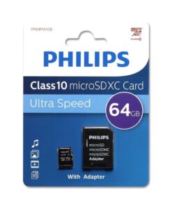 Philips Ultra Speed Class 10 microSDXC Card 64GB